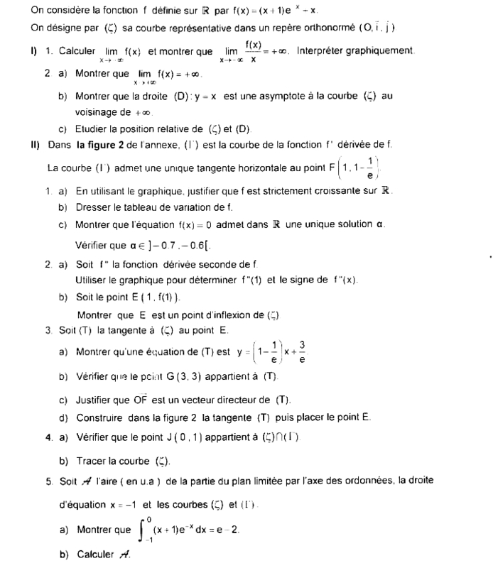 Bac Tunisie 2023 section sciences exprimentales : image 10