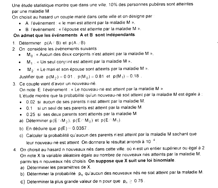 Bac Tunisie 2023 section sciences exprimentales : image 16