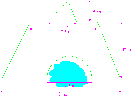 un exercice portant sur le calcul de l'aire d'un champ cinquime : image 1