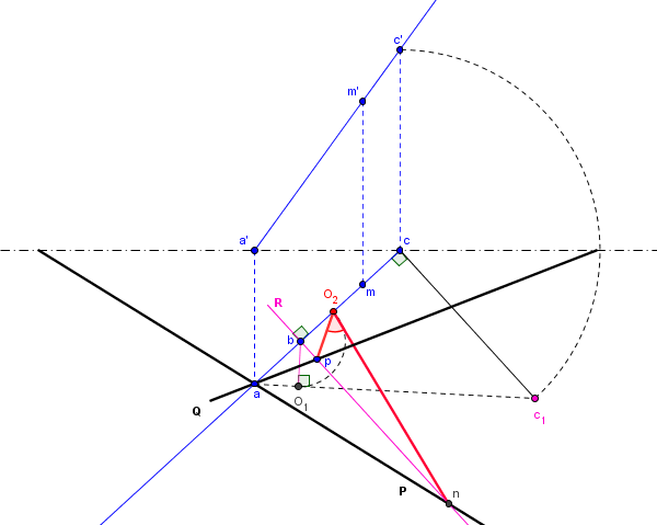 Géométrie Descriptive: Angle : Exercice De Mathématiques De Autre - 229023