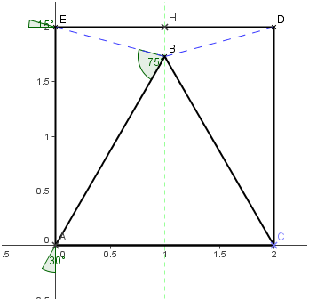 Triangle Quilat Ral Dans Un Carr Forum Math Matiques Premi Re